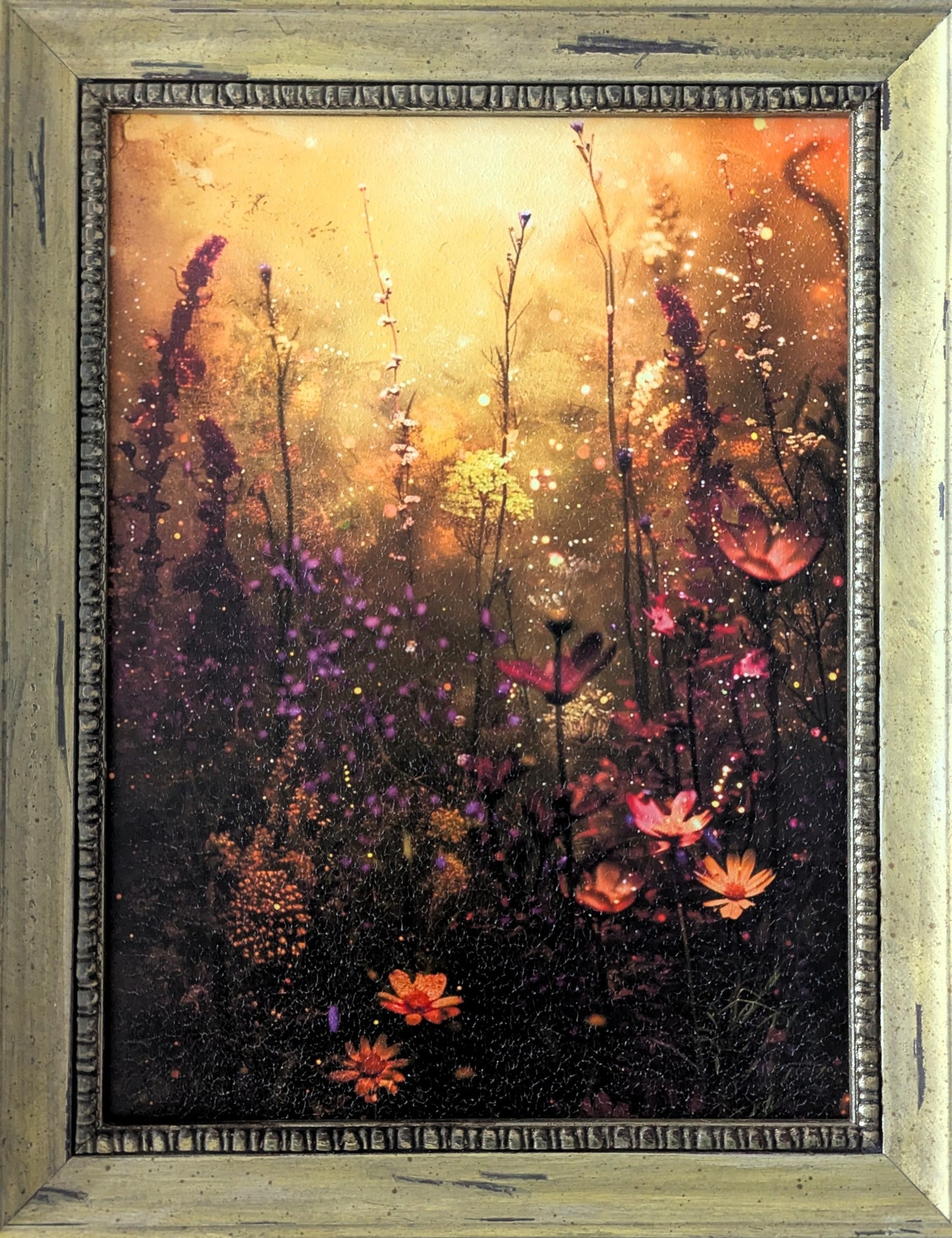 Flowers in Light - Vintage Wall Art