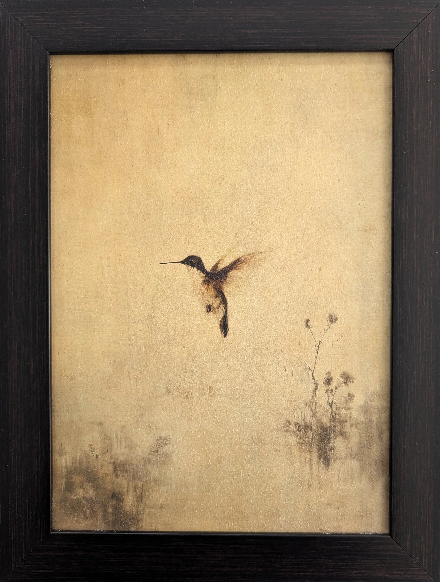 The Hummingbird – Vintage Wall Art