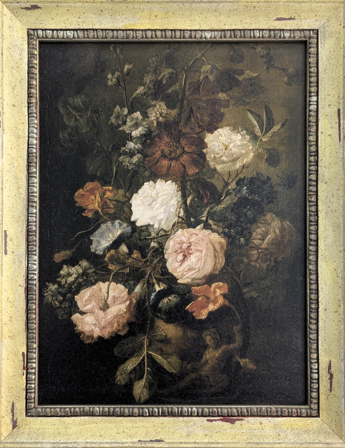 Floral Lady – Vintage Wall Art
