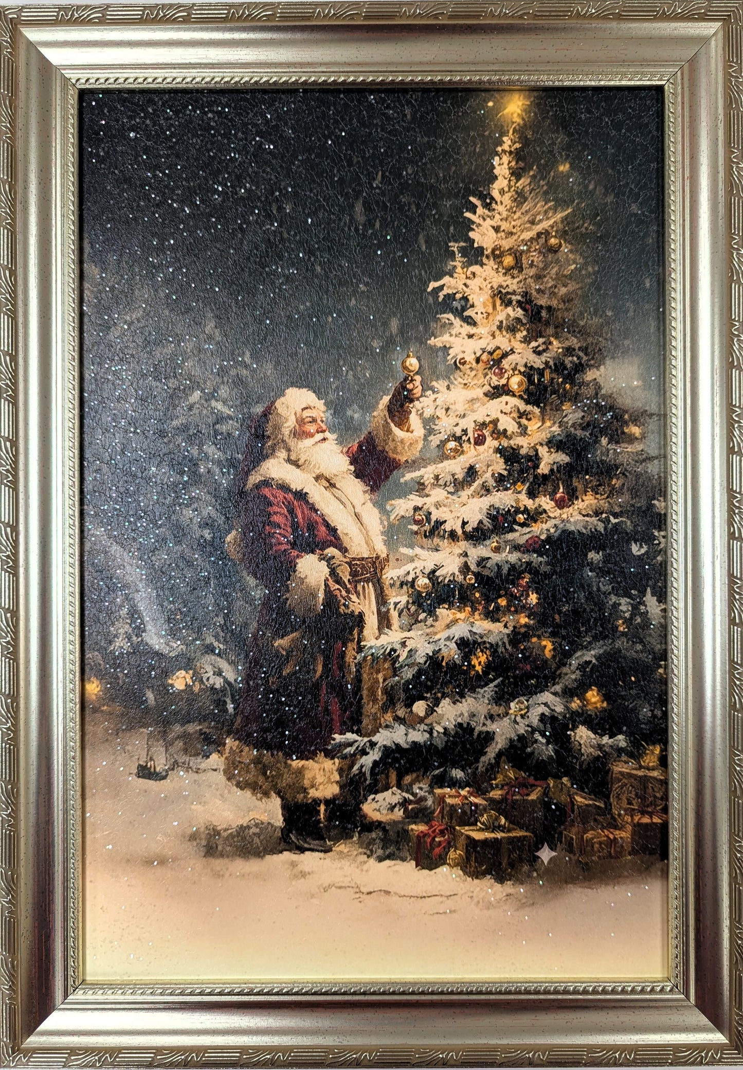 Treetop Magic – Vintage Christmas Wall Art