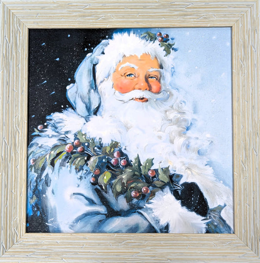 Santa’s Cheer – Christmas Wall Art