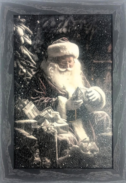 Santa II – Christmas Wall Art