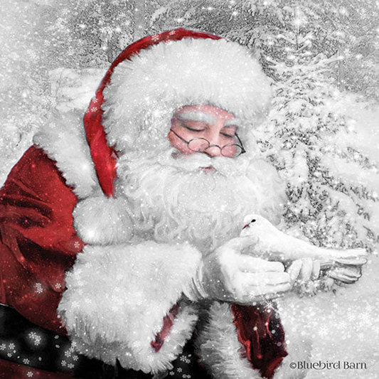 Santa's Little Friend – Christmas Wall Art