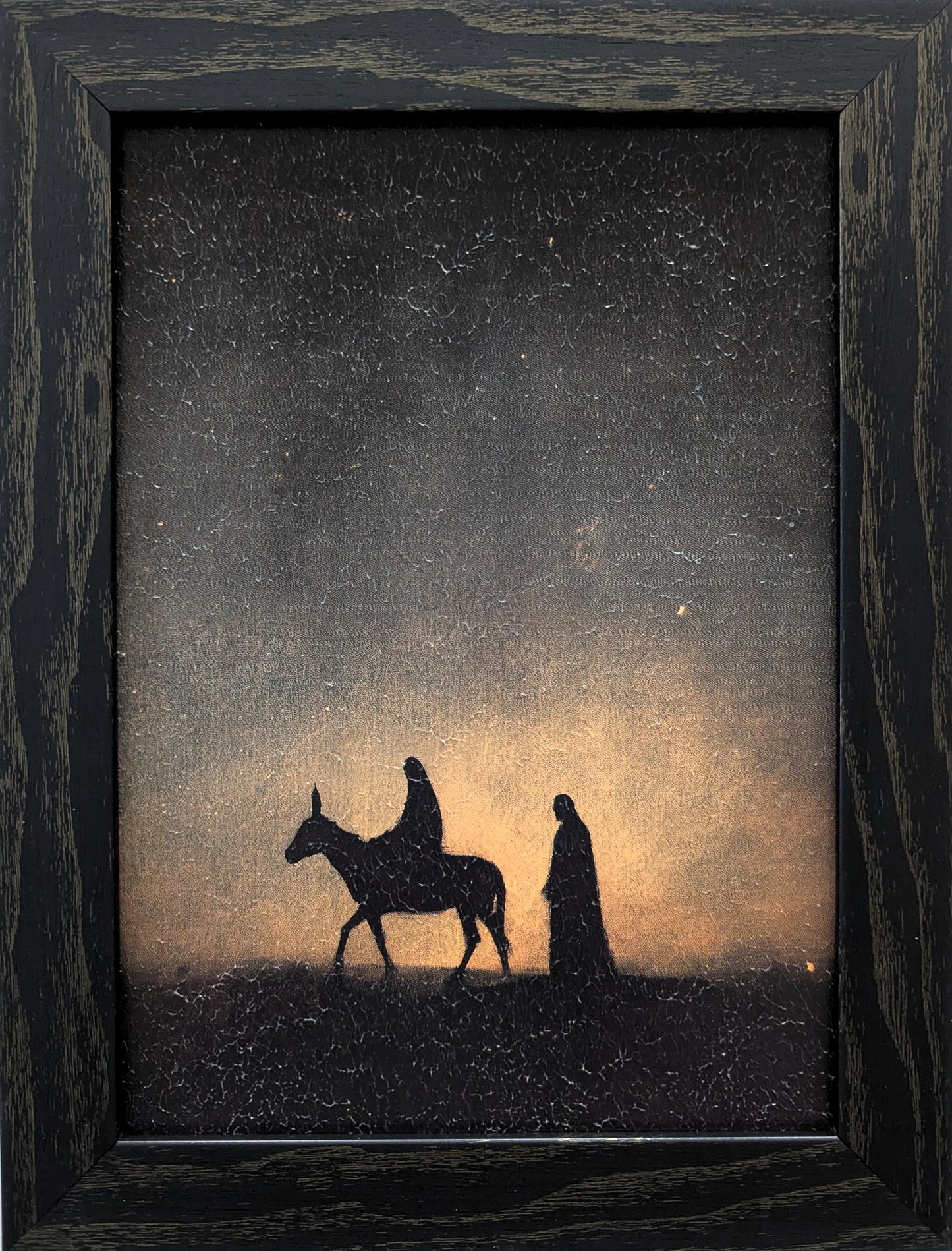 Mary & Joseph - Vintage Holiday Wall Art