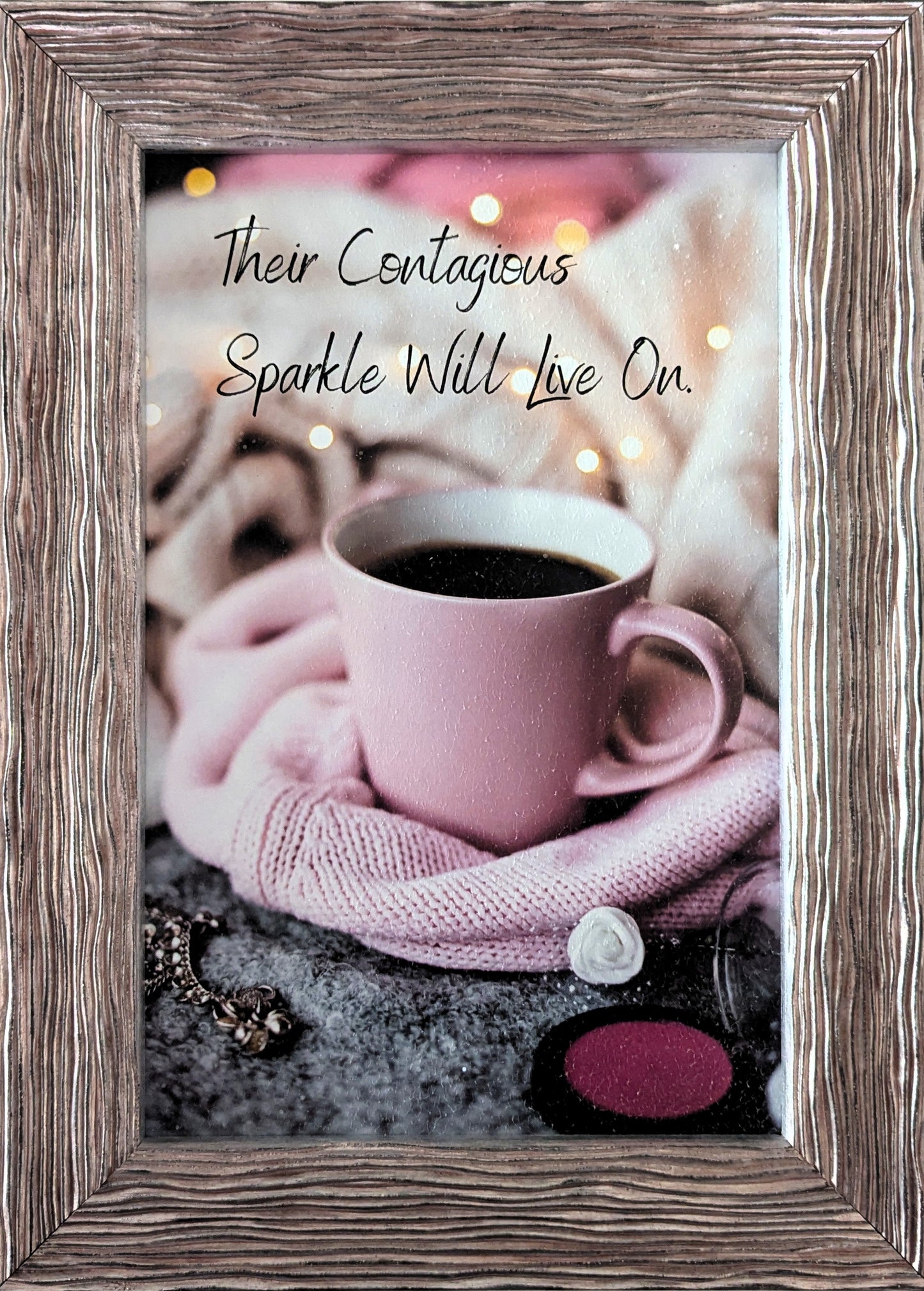 Contagious - Bereavement Wall Art