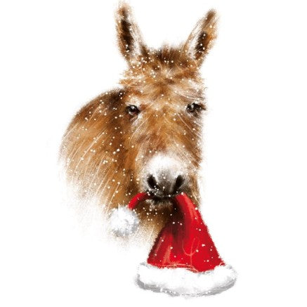 Christmas Donkey – Christmas Wall Art
