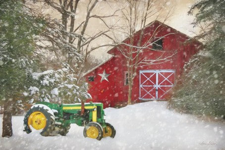 Winter at the Barn – Christmas Wall Art