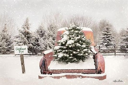 Rustic Christmas Trees – Christmas Wall Art