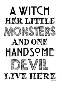 A Witch - Fall Wall Art