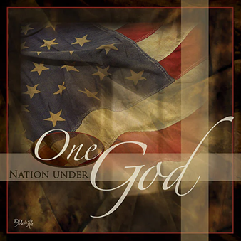 One Nation - Patriotic Wall Art