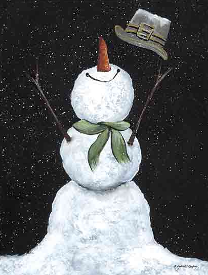 Happy Snowman – Christmas Wall Art
