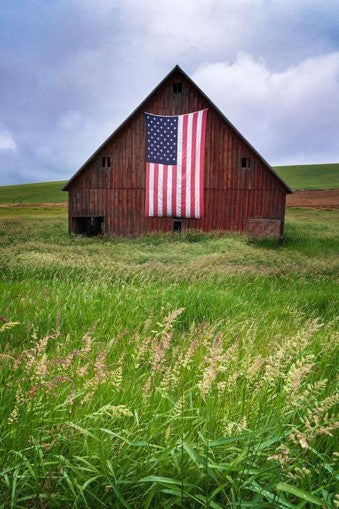 Barnside Glory - Patriotic Wall Art