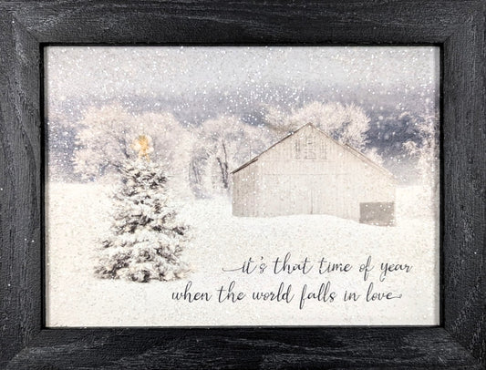 Winter Love – Christmas Wall Art