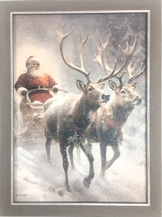 Dashing Through II – Christmas Wall Art