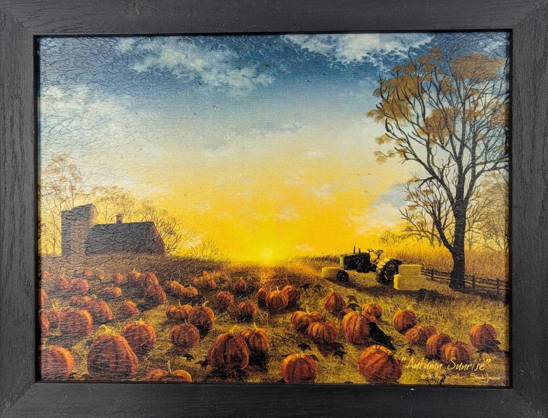 Autumn Sunrise - Fall Wall Art