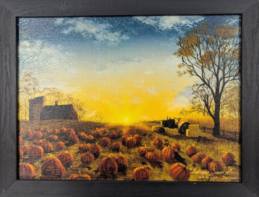 Autumn Sunrise - Fall Wall Art