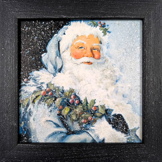 Santa’s Cheer – Christmas Wall Art
