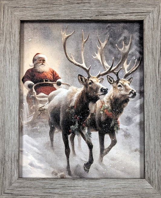 Dashing Through II – Christmas Wall Art