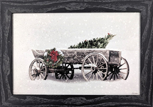 Snowy Christmas – Christmas Wall Art