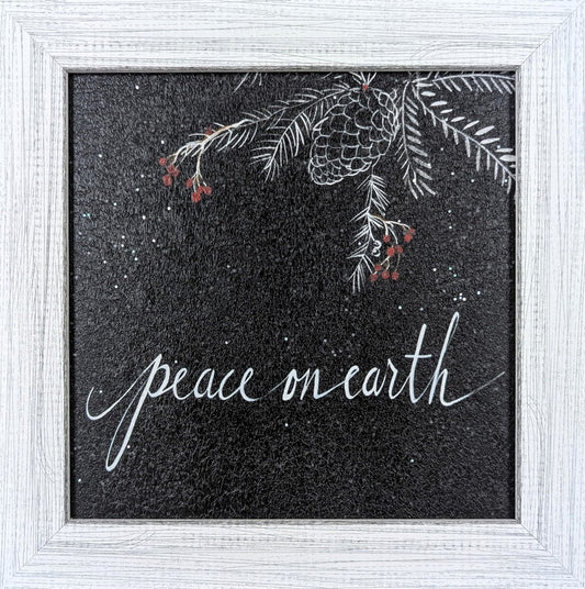 Peace on Earth  – Christmas Wall Art