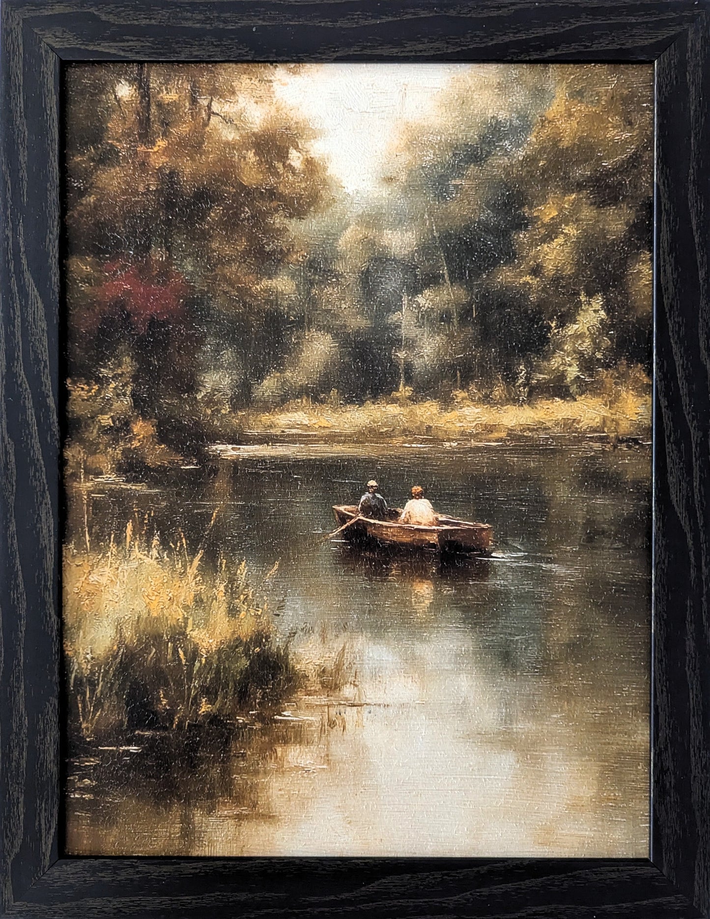 Row Boat - Vintage Wall Art
