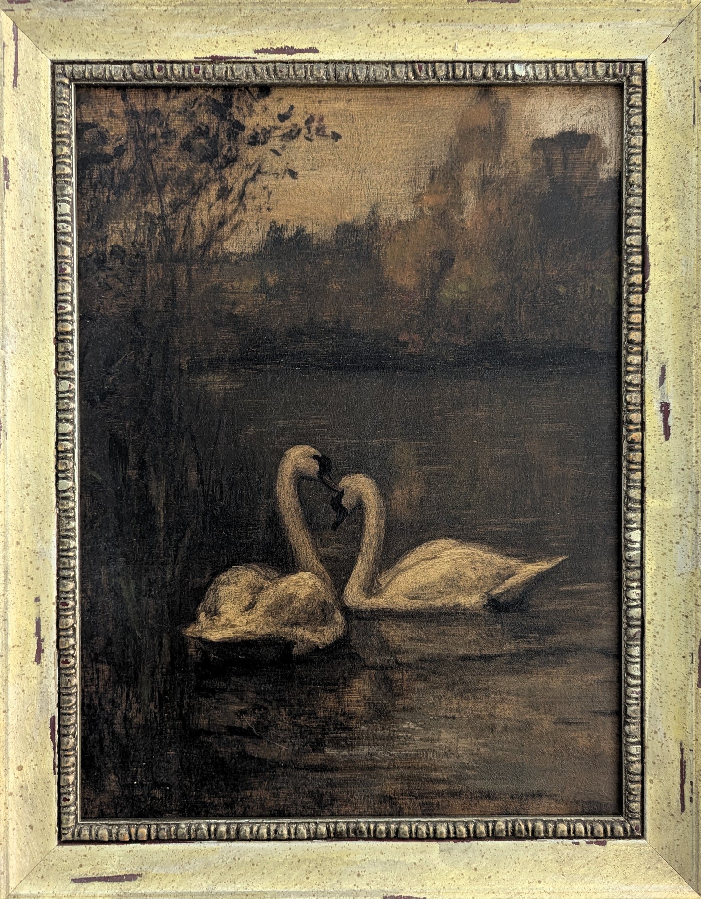 Love Swans – Vintage Wall Art