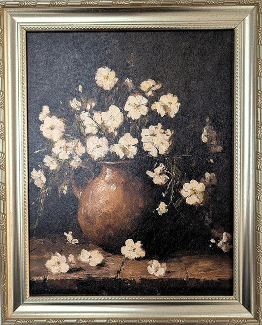 Flowers in the Pitcher – Vintage Wall Art