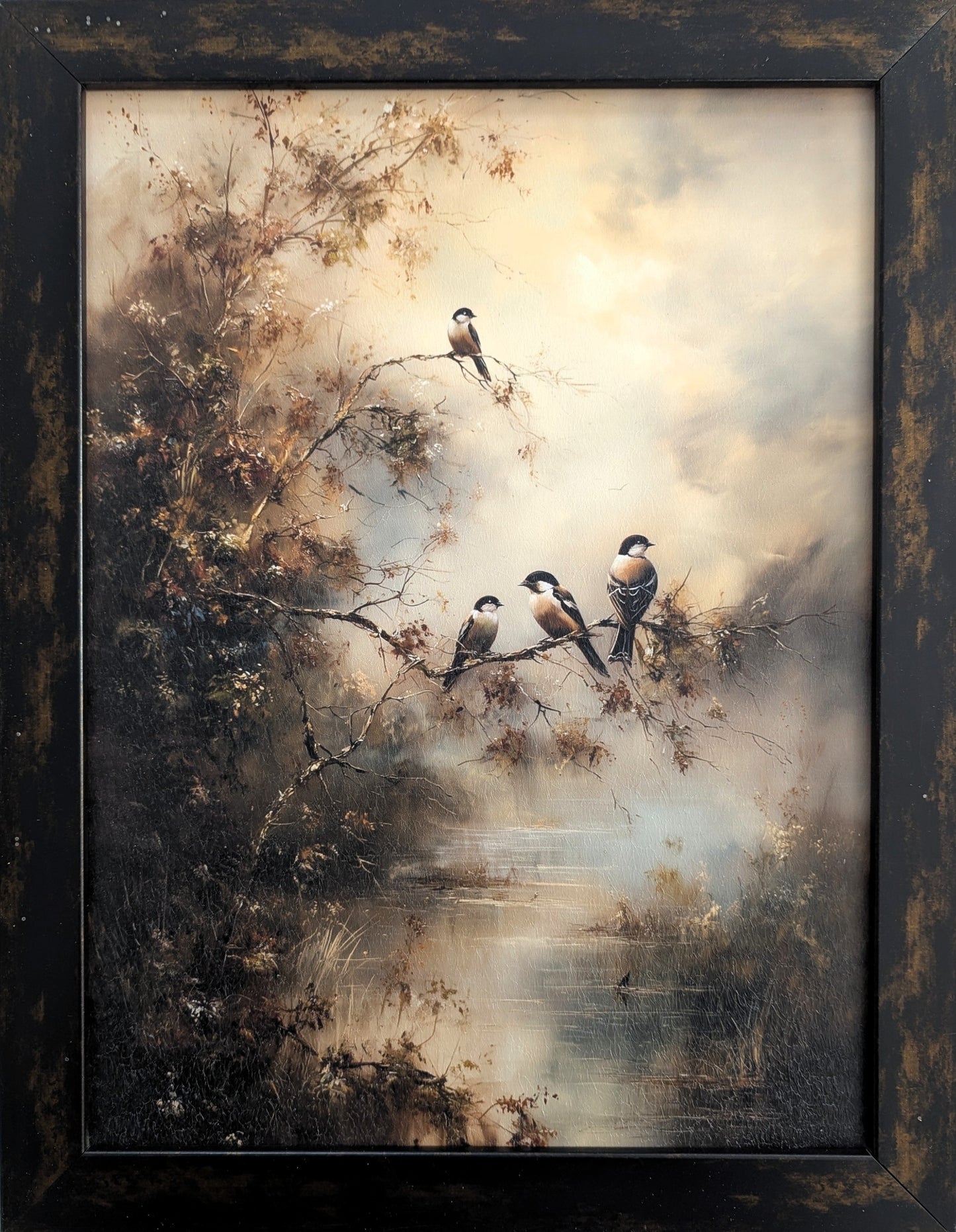 Three's A Crowd - Vintage Wall Art