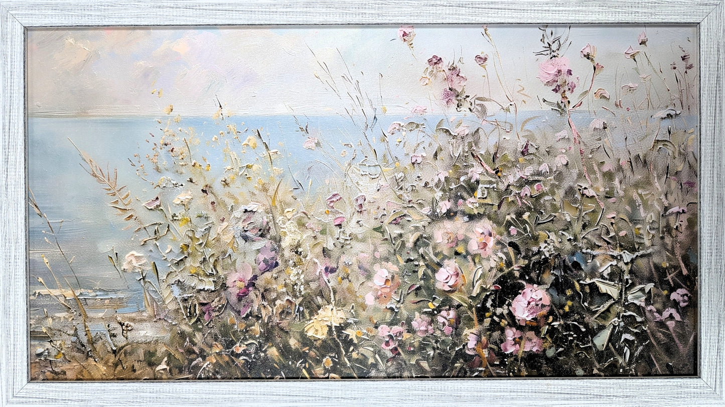 Pastel Blooms - Vintage Wall Art