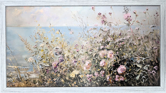Pastel Blooms - Vintage Wall Art