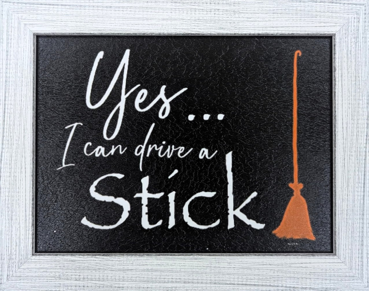 Drive a Stick - Fall Wall Art