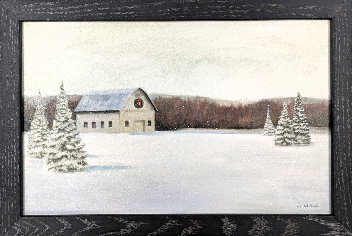 Holiday Barn – Christmas Wall Art