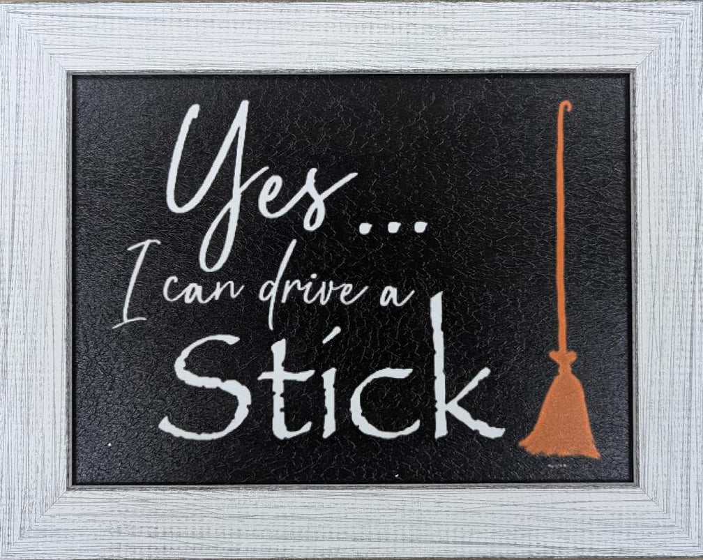 Drive a Stick - Fall Wall Art