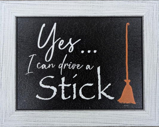 Drive a Stick - Fall Wall Art