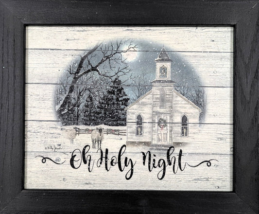 Oh Holy Night – Christmas Wall Art