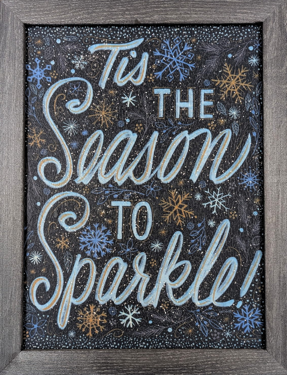 Season to Sparkle – Christmas Wall Art
