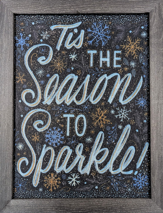 Season to Sparkle – Christmas Wall Art