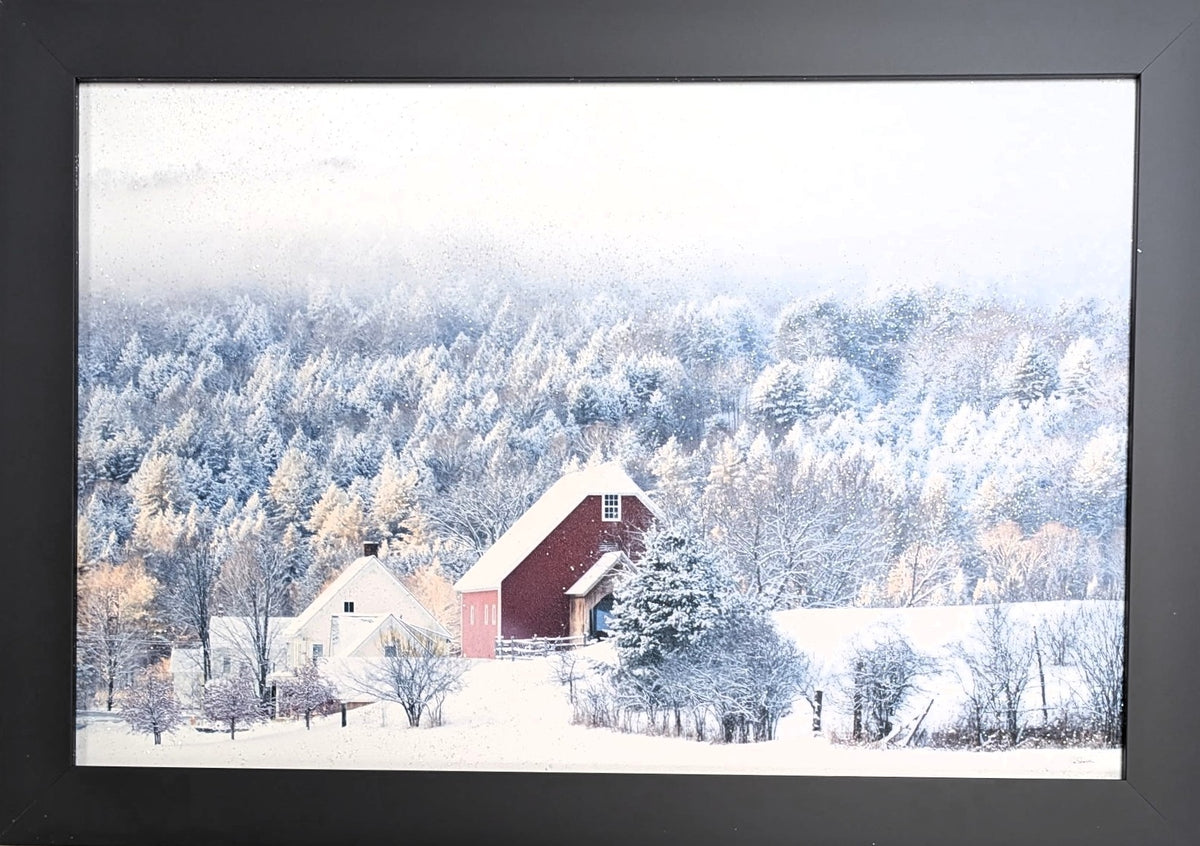 Snowy Valley – Christmas Wall Art