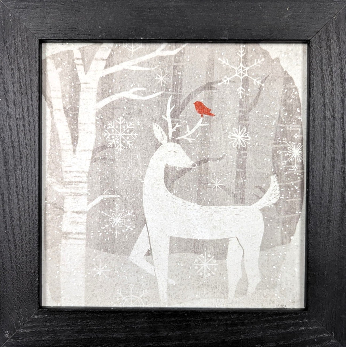 Winter Deer – Christmas Wall Art