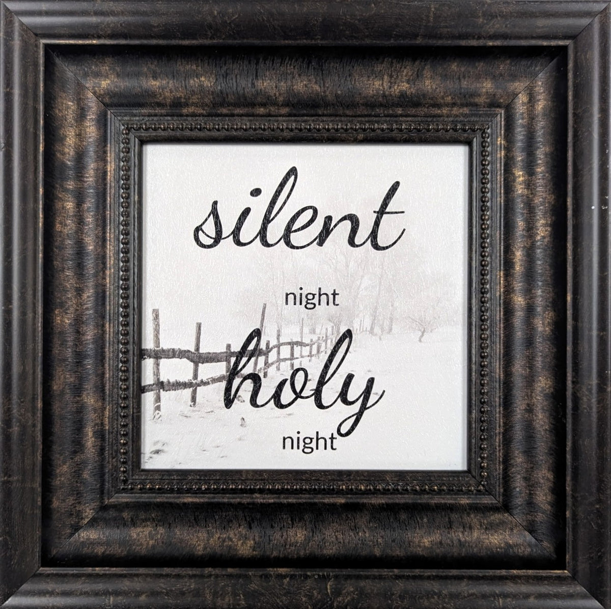 Silent Night, Holy Night – Christmas Wall Art