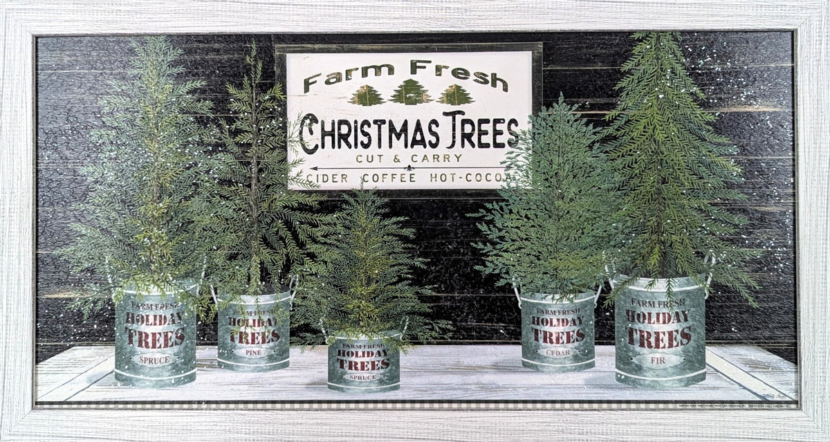 Farm Fresh Christmas Trees – Christmas Wall Art
