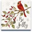 CARDINAL CHRISTMAS VII-BE JOLLY