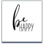 BE HAPPY