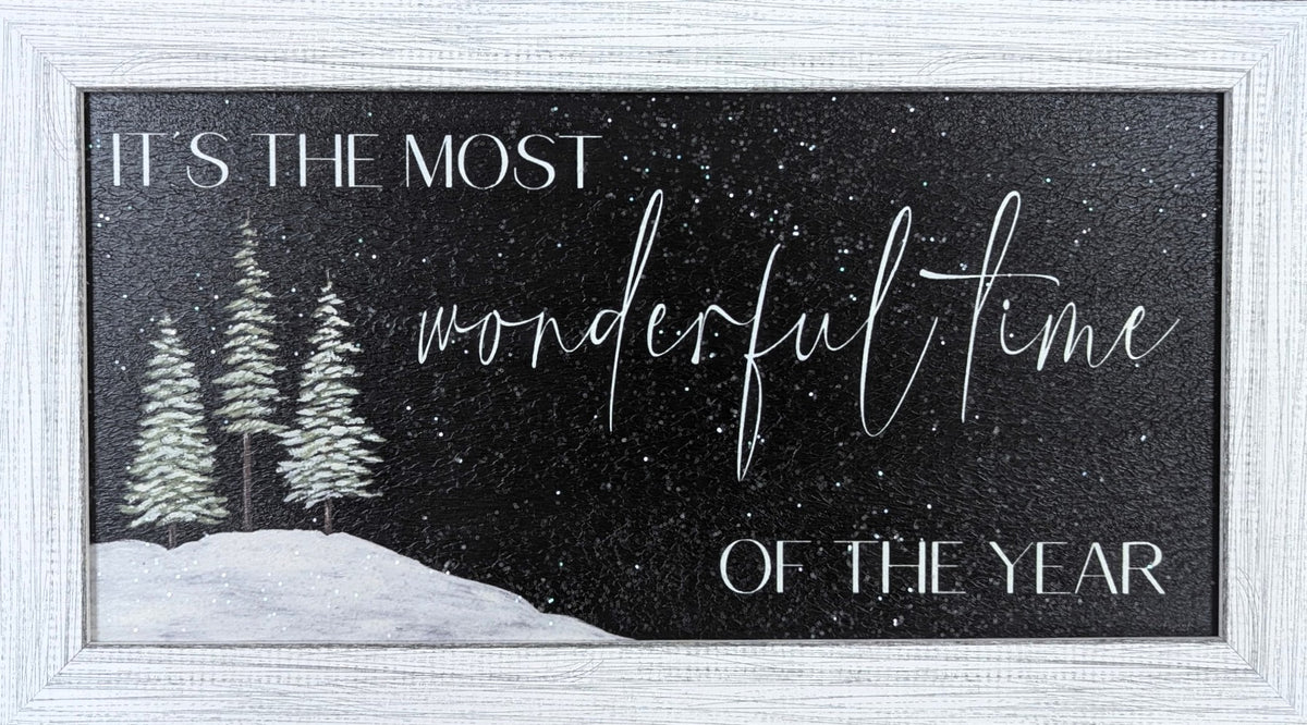 Most Wonderful Time – Christmas Wall Art