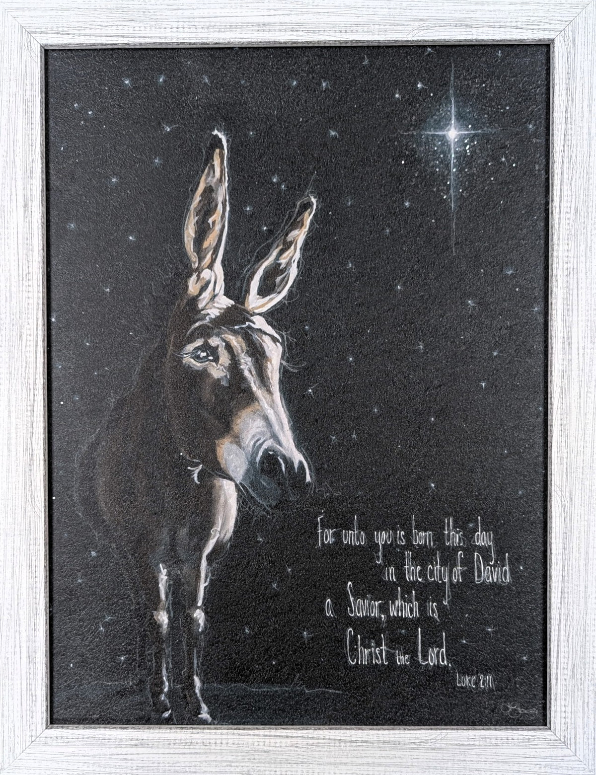 Born this day – Christmas Wall Art