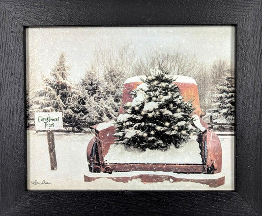 Rustic Christmas Trees – Christmas Wall Art