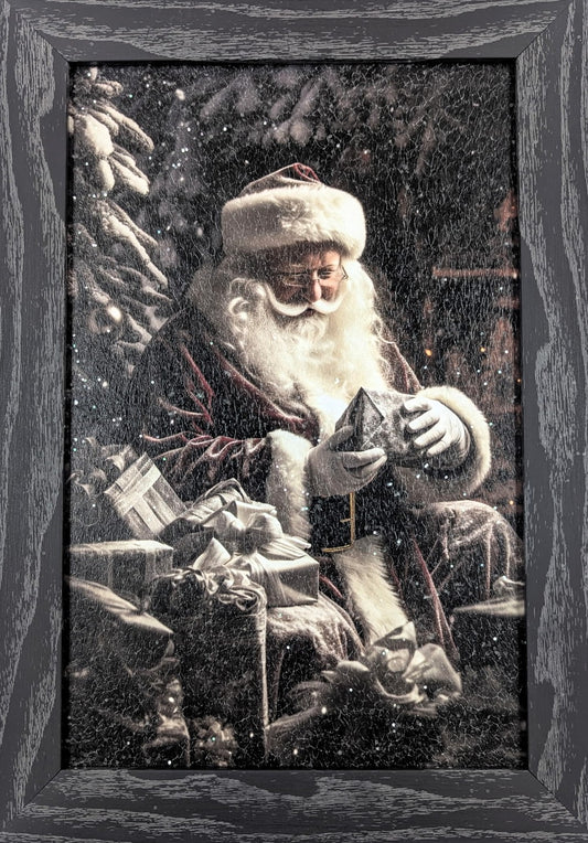 Santa II – Christmas Wall Art