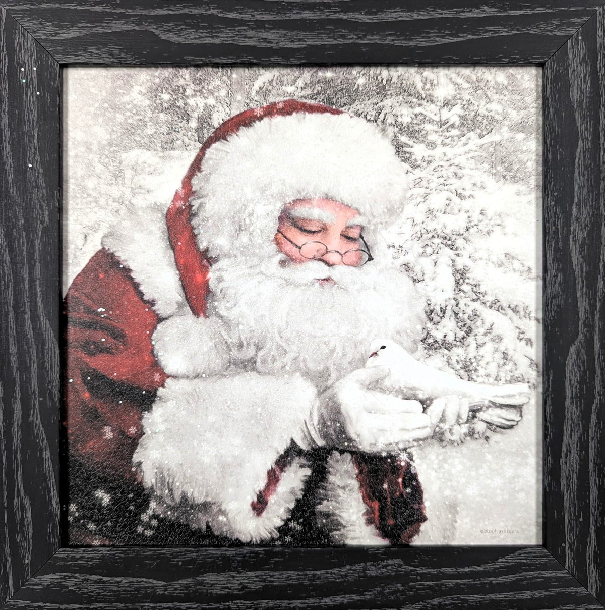 Santa's Little Friend – Christmas Wall Art