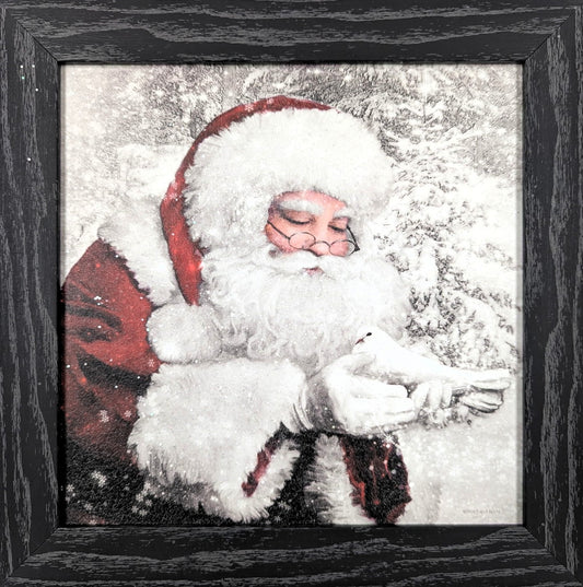 Santa's Little Friend – Christmas Wall Art
