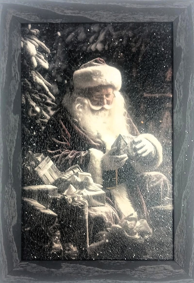 Santa II – Christmas Wall Art